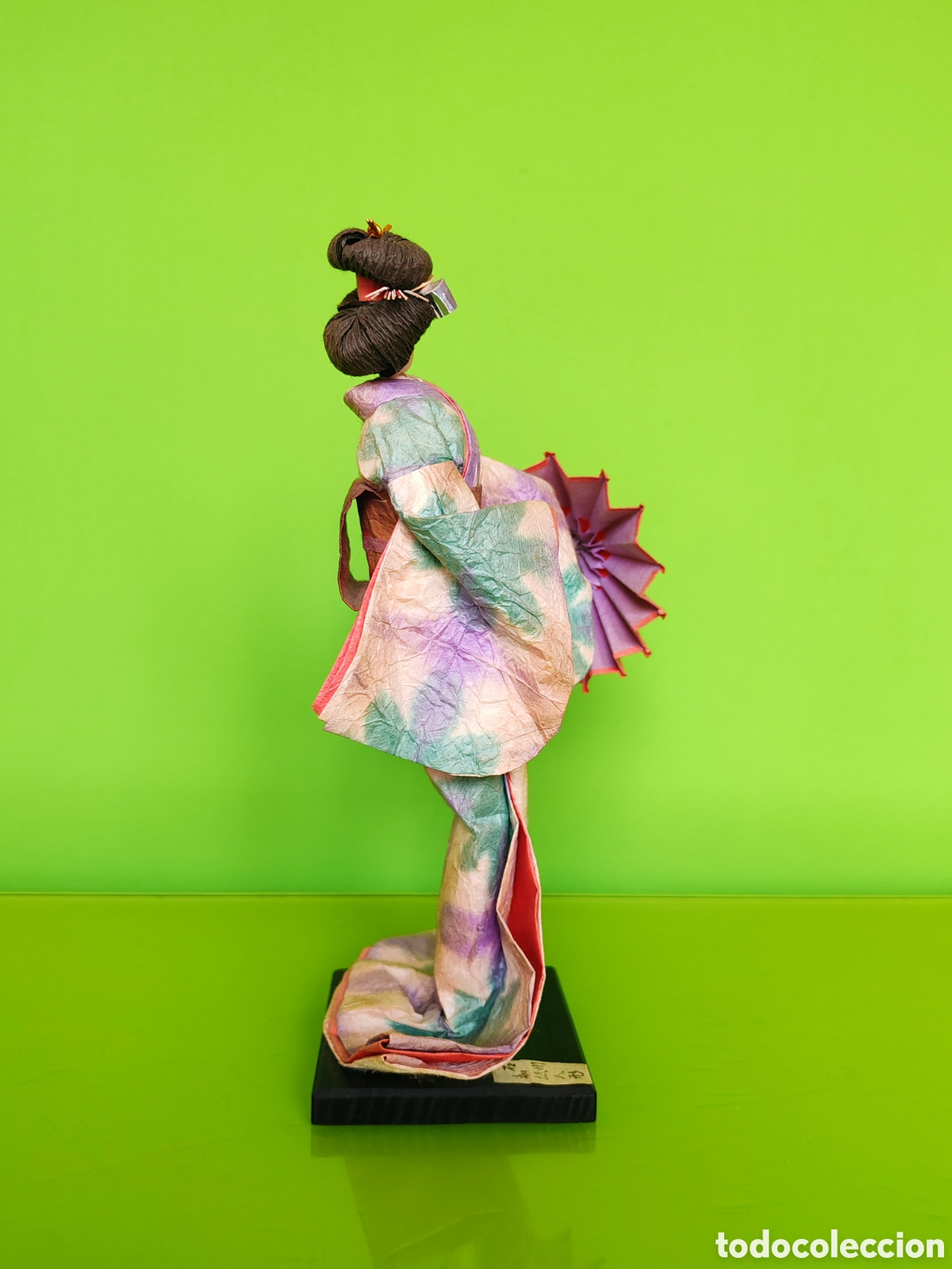 Arte: Figura geisha de papel - Foto 2