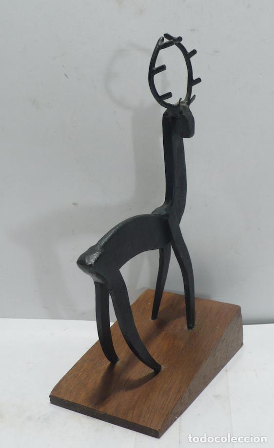 Arte: PEQUE&Ntilde;A ESCULTURA DE CIERVO - Foto 3