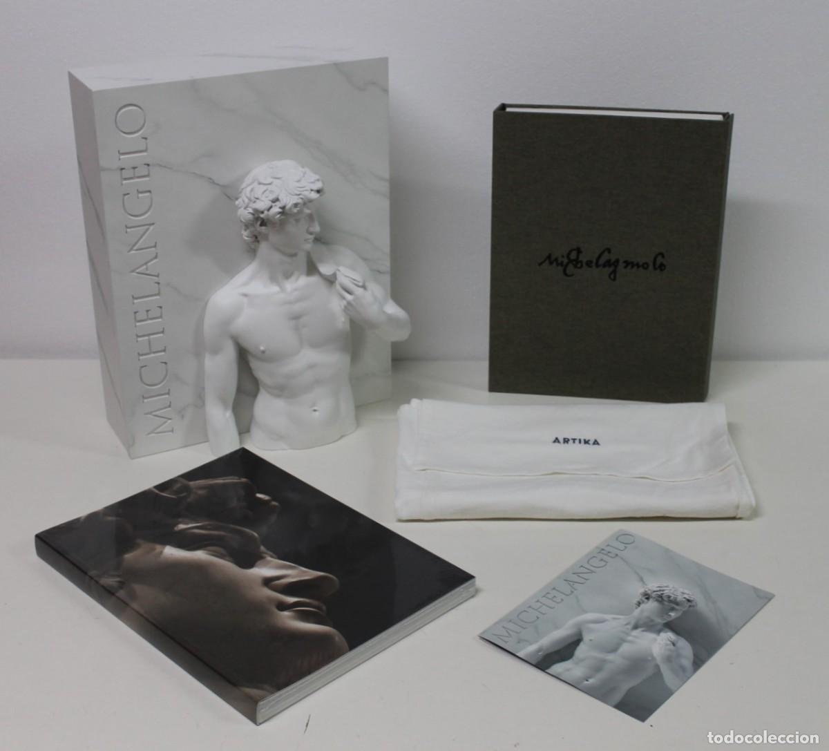 Arte: Michelangelo: dibujos. El libro joya de Artika. Edici&oacute;n limitada. Completo. - Foto 1
