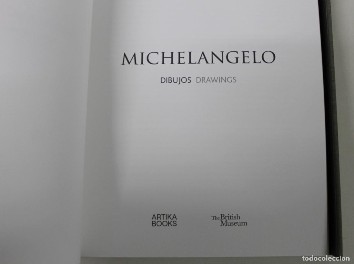 Arte: Michelangelo: dibujos. El libro joya de Artika. Edici&oacute;n limitada. Completo. - Foto 6
