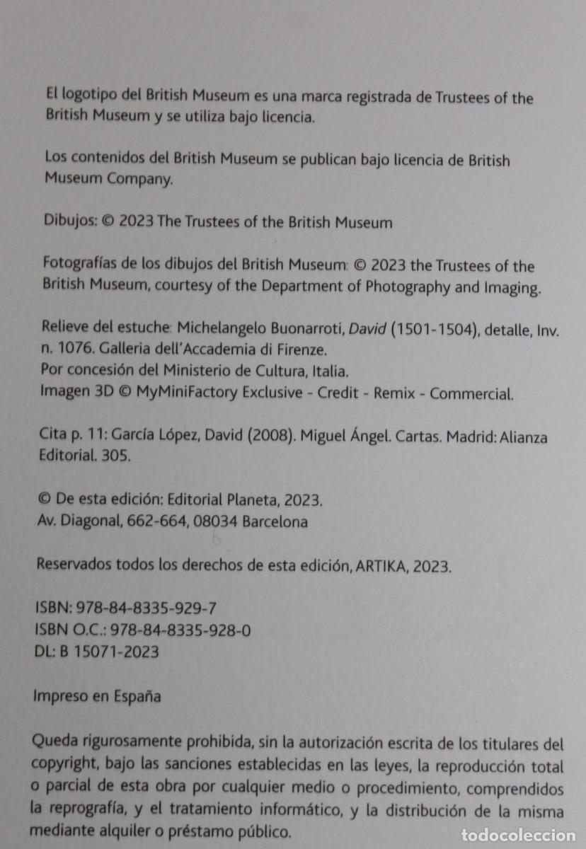 Arte: Michelangelo: dibujos. El libro joya de Artika. Edici&oacute;n limitada. Completo. - Foto 7