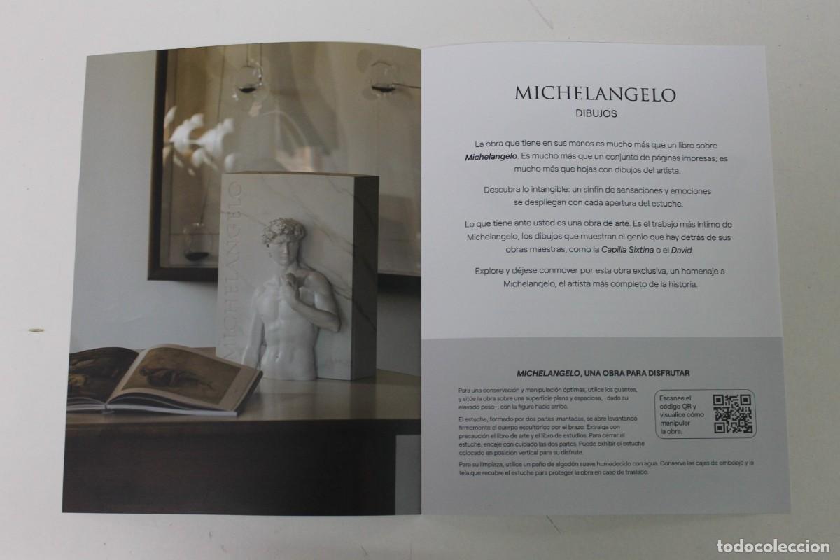 Arte: Michelangelo: dibujos. El libro joya de Artika. Edici&oacute;n limitada. Completo. - Foto 23