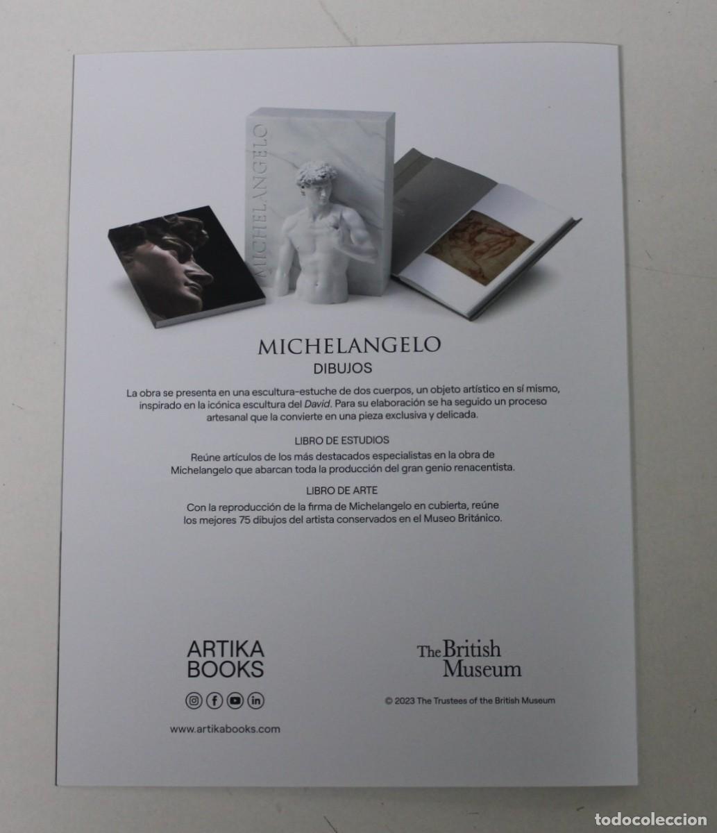 Arte: Michelangelo: dibujos. El libro joya de Artika. Edici&oacute;n limitada. Completo. - Foto 24