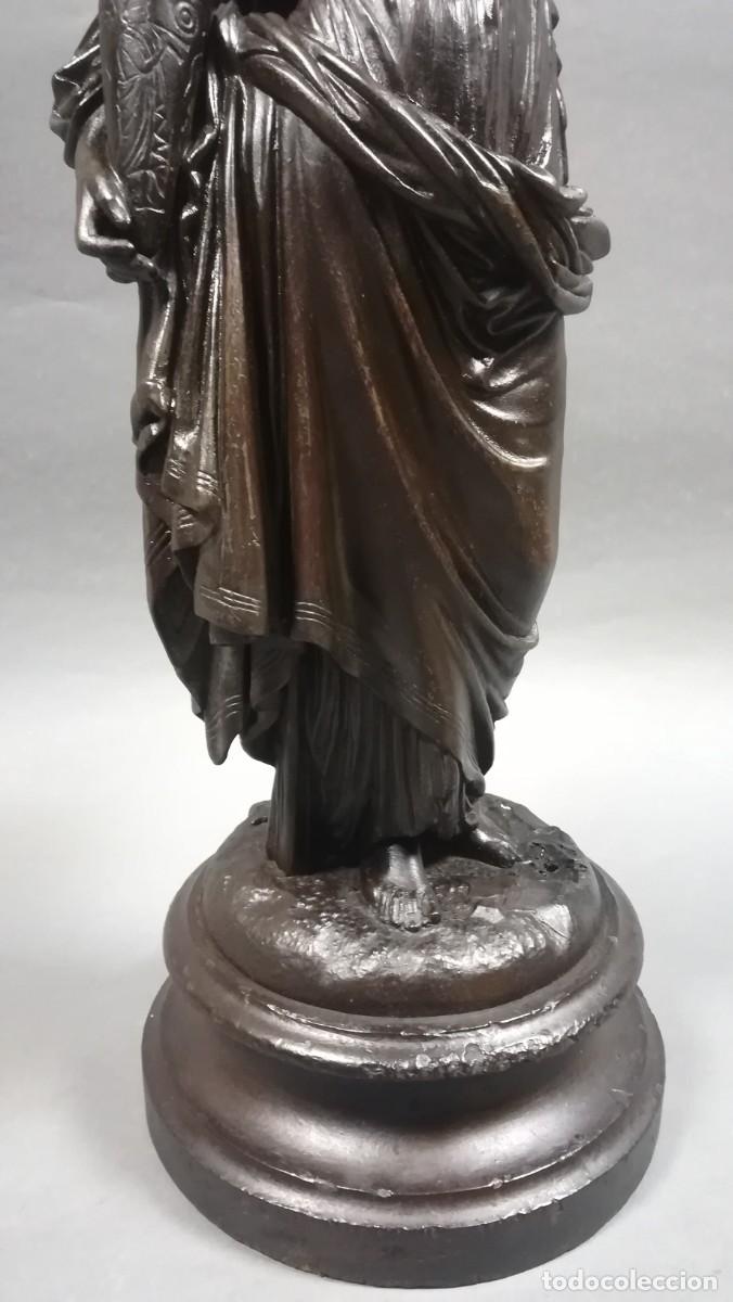 Arte: FIGURA DE CALAMINA DE UNA DAMA - Foto 3
