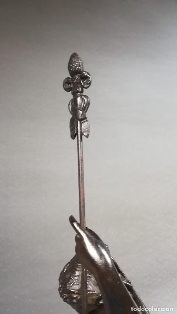 Arte: FIGURA DE CALAMINA DE UNA DAMA - Foto 7