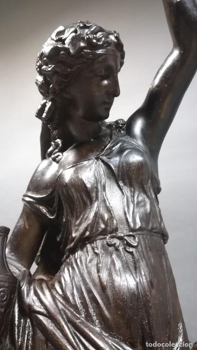 Arte: FIGURA DE CALAMINA DE UNA DAMA - Foto 12