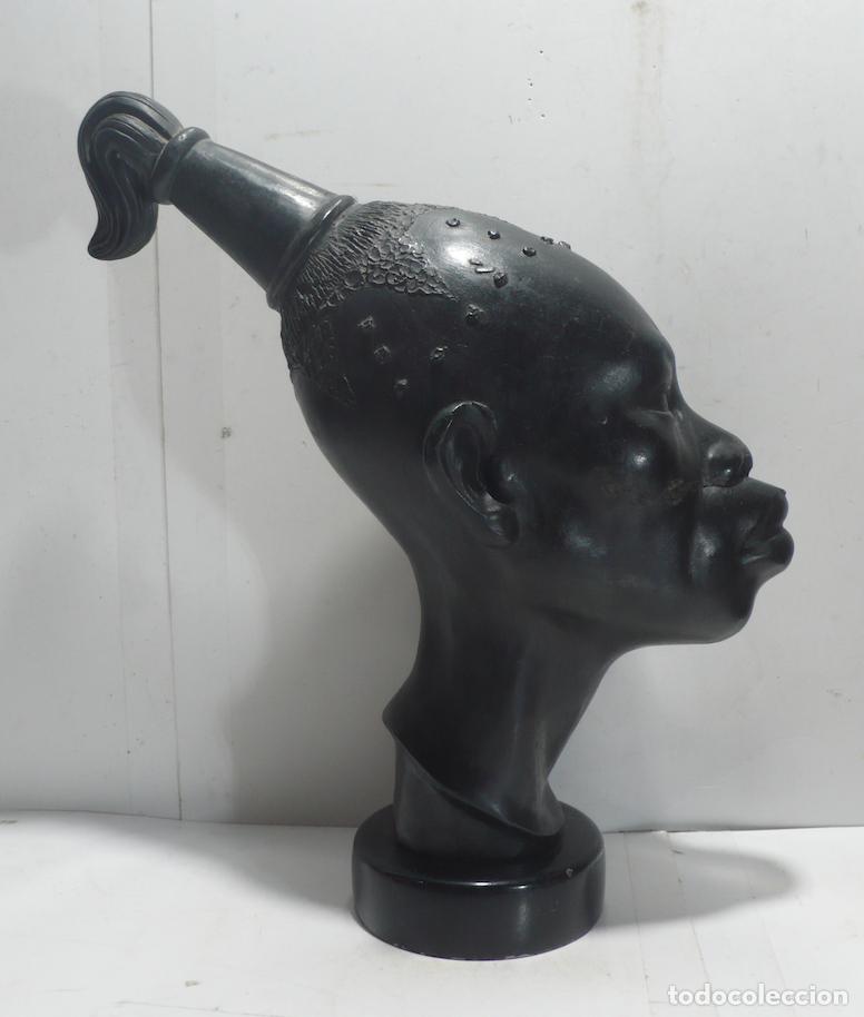 Arte: ESCULTURA CABEZA CERAMICA - Foto 1
