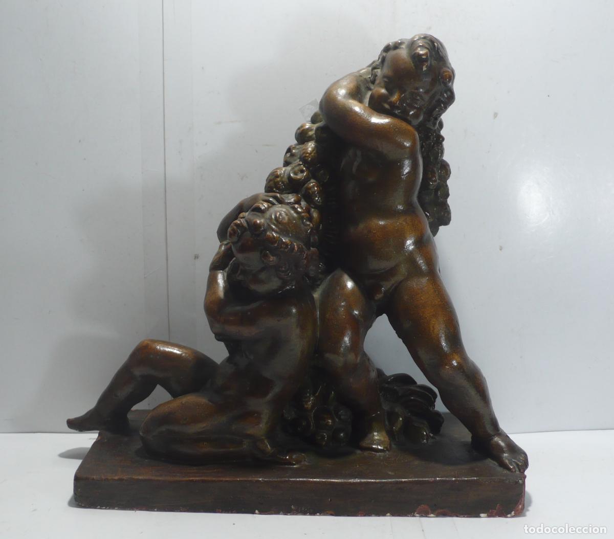 Arte: ESCULTURA DE YESO NI&Ntilde;OS - Foto 1