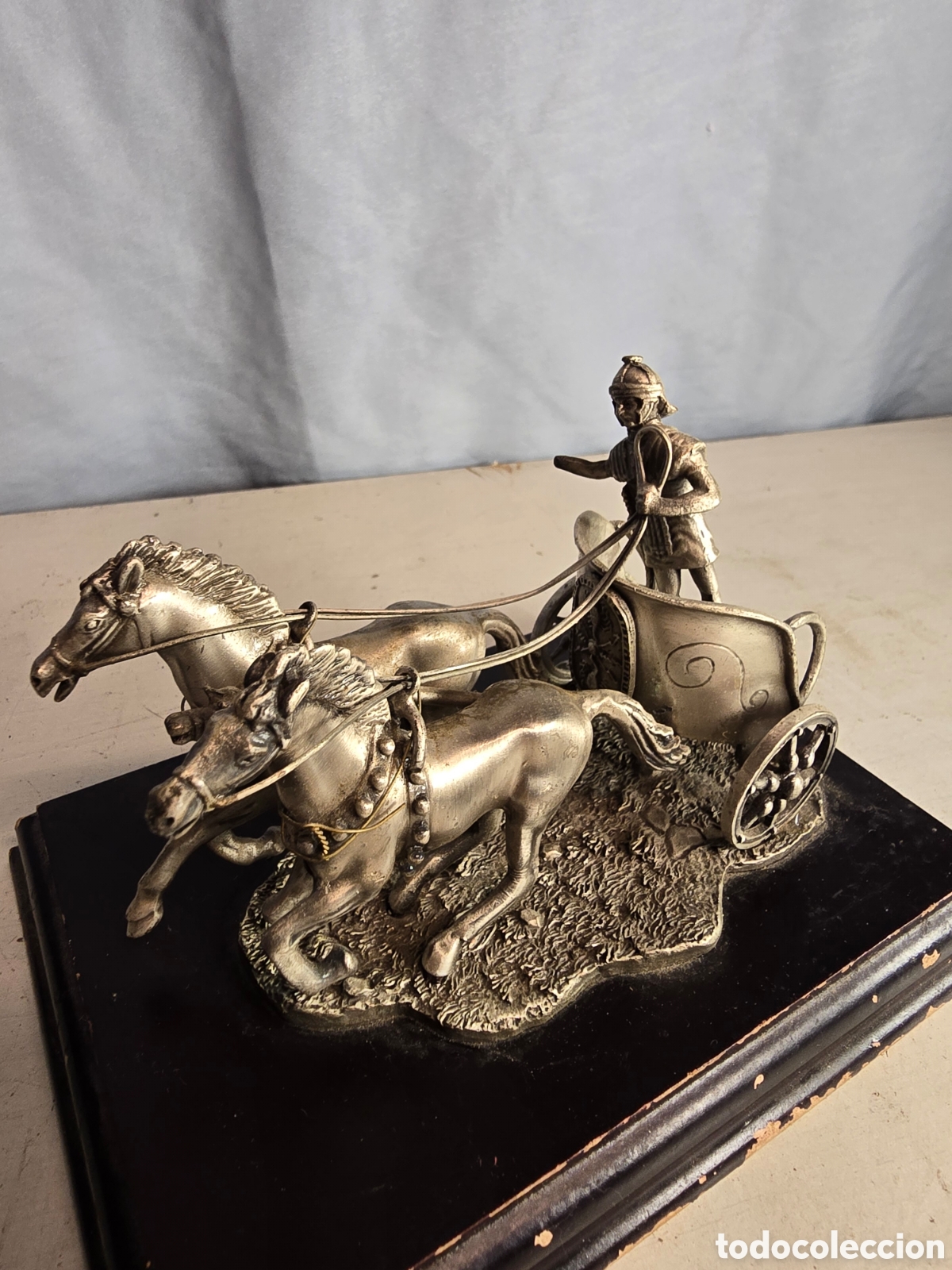 Arte: Carro romano con caballos - Foto 5