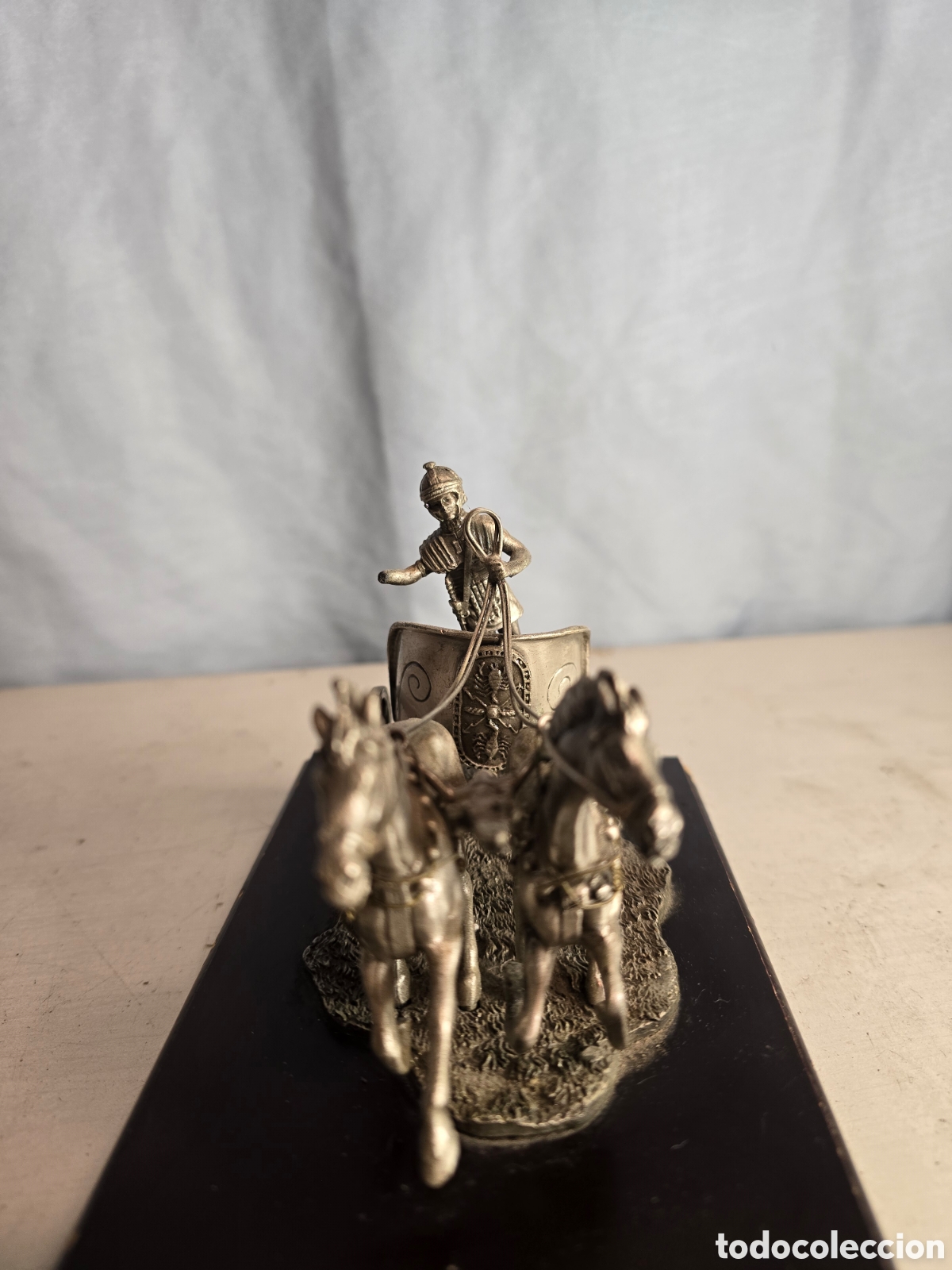 Arte: Carro romano con caballos - Foto 1
