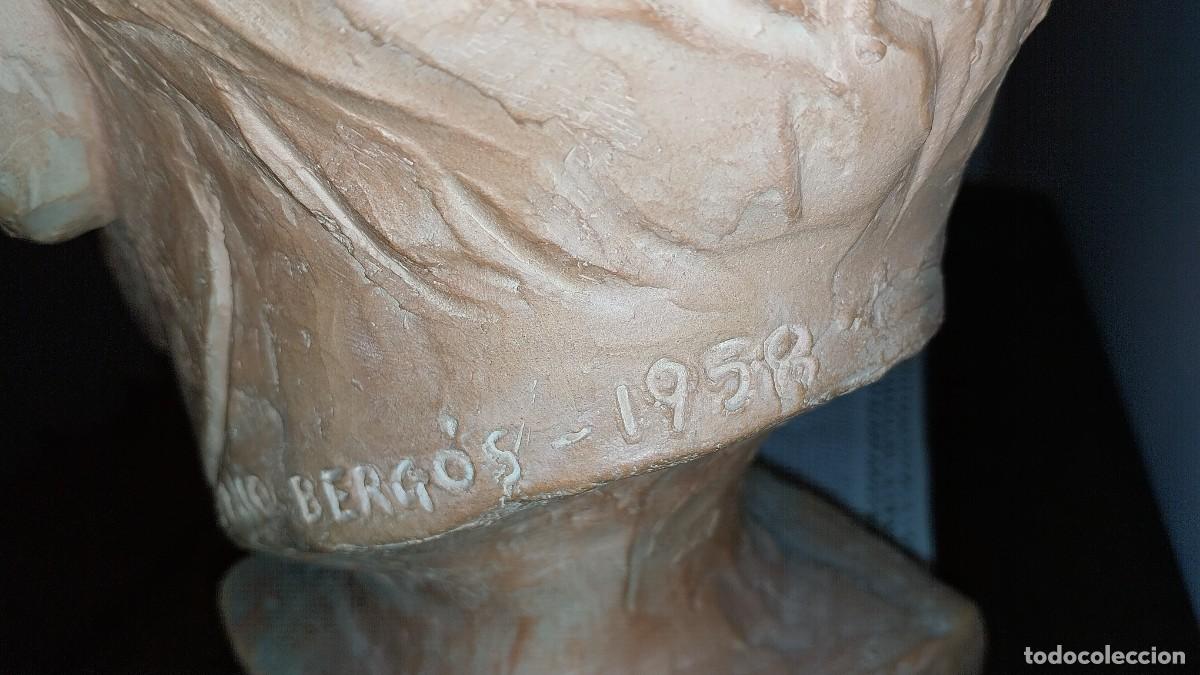 Arte: Busto de barro, de 1958, casi a tama&ntilde;o normal. - Foto 3