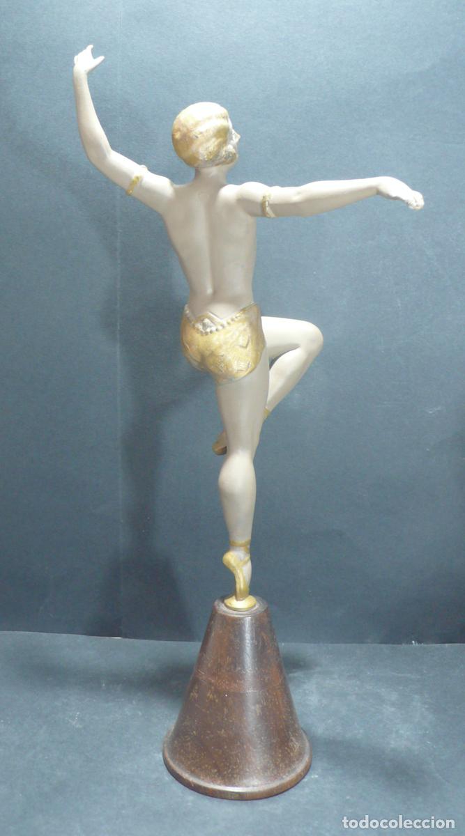 Arte: ESCULTURA BAILARINA EN METAL - Foto 3