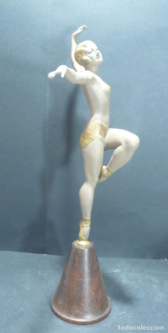 Arte: ESCULTURA BAILARINA EN METAL - Foto 4