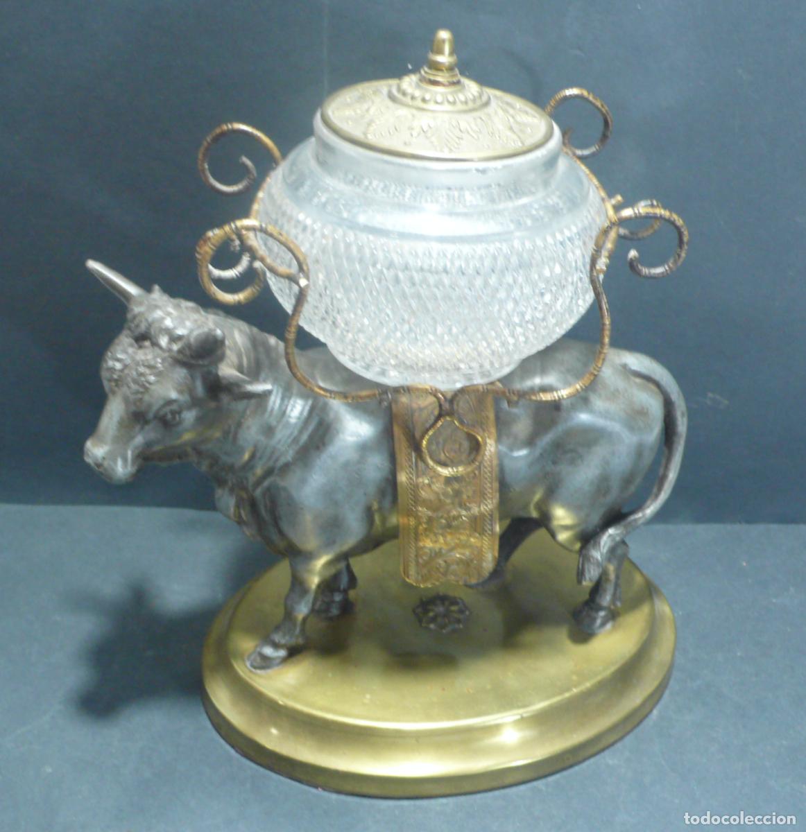 Arte: ESCULTURA DE TORO EN METAL - Foto 2