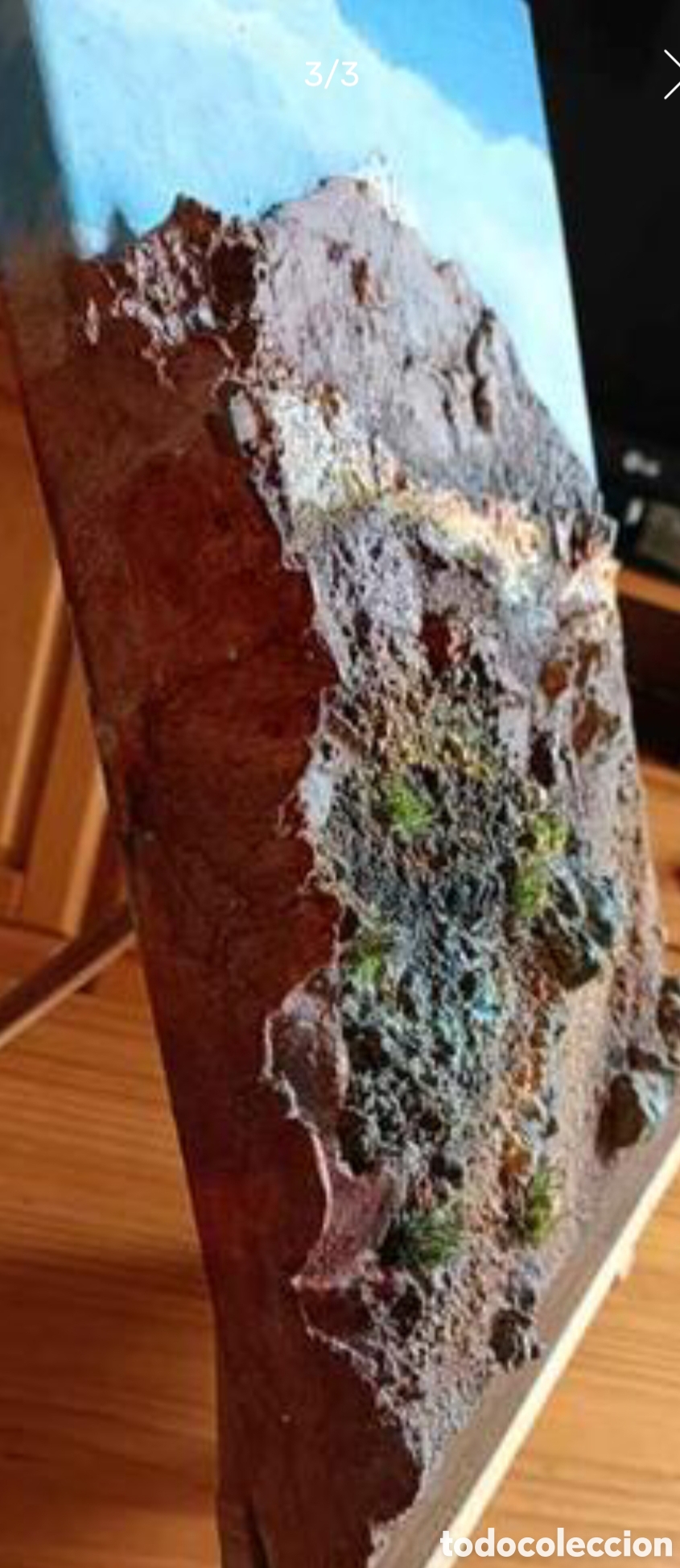 Arte: Cuadro en relieve sobre el Teide - Foto 3