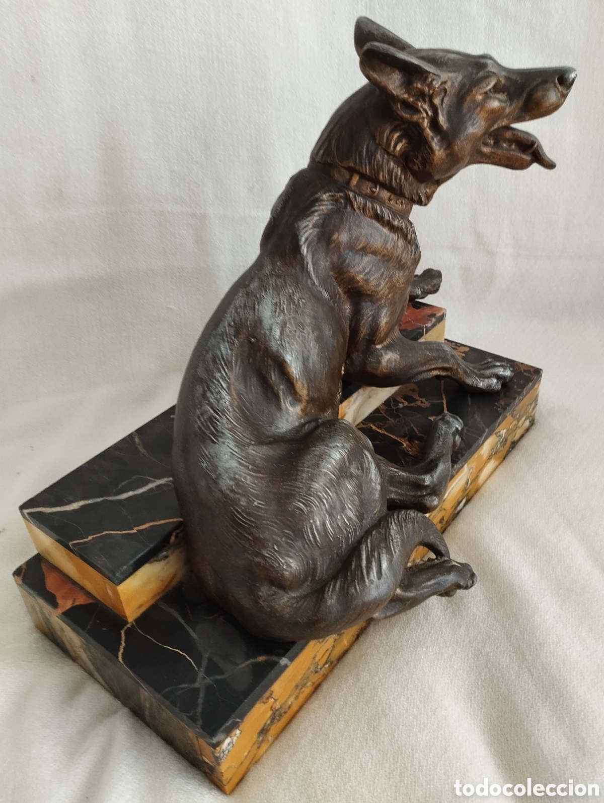 Arte: Antiguo Perro Calamina y M&aacute;rmol. - Foto 6