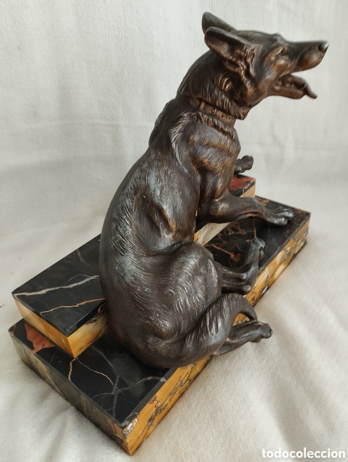 Arte: Antiguo Perro Calamina y M&aacute;rmol. - Foto 7