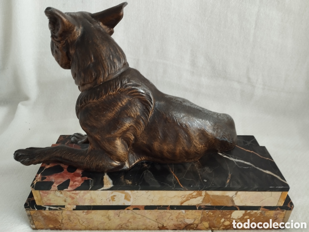 Arte: Antiguo Perro Calamina y M&aacute;rmol. - Foto 10