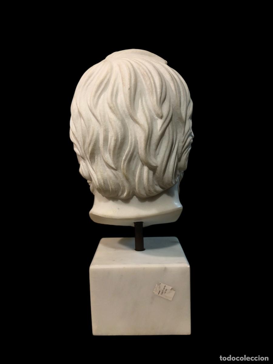 Arte: GRAN BUSTO MARMOL SOCRATES - Foto 6