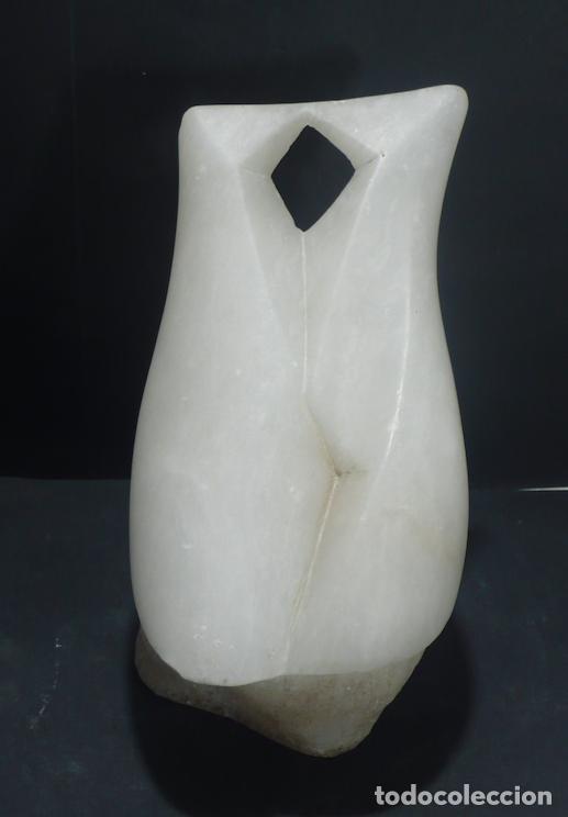 Arte: ESCULTURA ABSTRACTA DE ALABASTRO - Foto 2