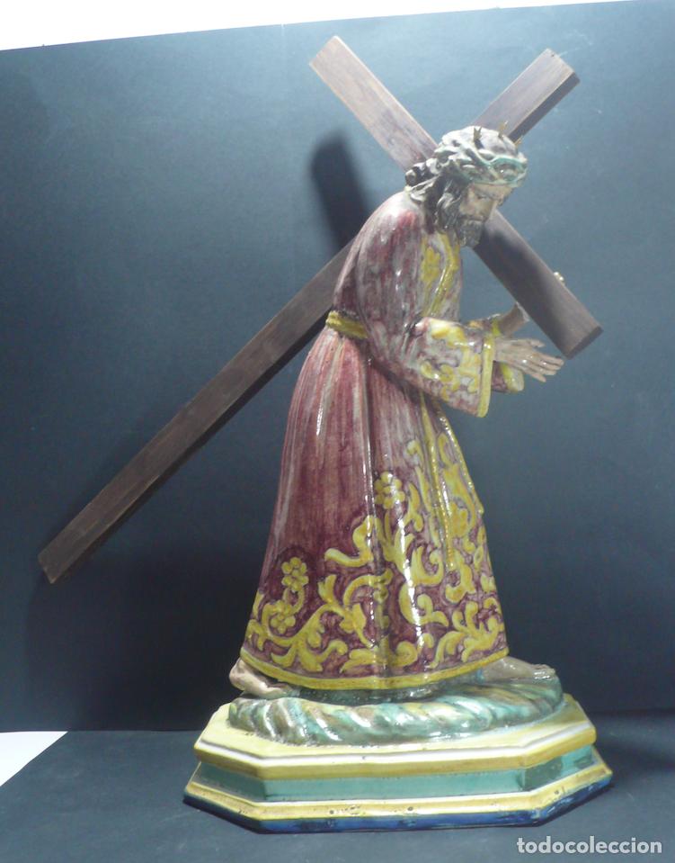 Arte: ESCULTURA EN CERAMICA DE CRISTO - Foto 1