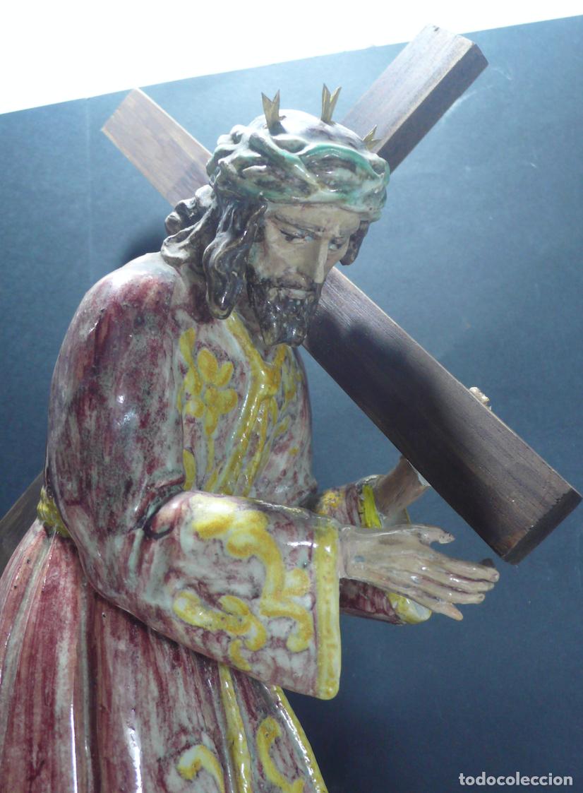 Arte: ESCULTURA EN CERAMICA DE CRISTO - Foto 2