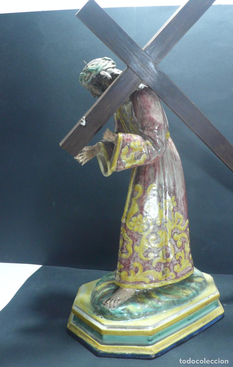 Arte: ESCULTURA EN CERAMICA DE CRISTO - Foto 3