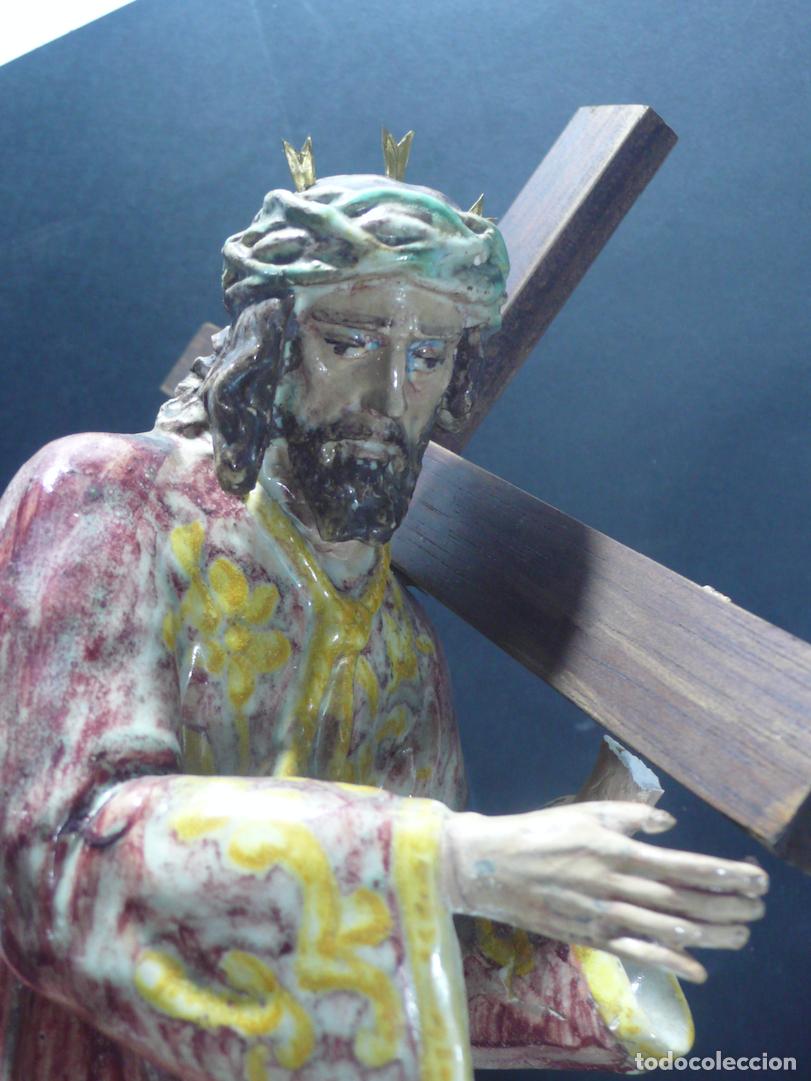 Arte: ESCULTURA EN CERAMICA DE CRISTO - Foto 5