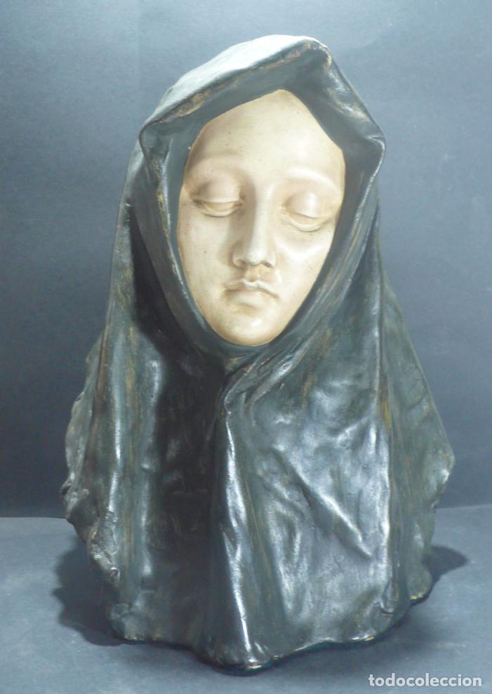 Arte: BUSTO DE MUJER MODERNISTA - Foto 1