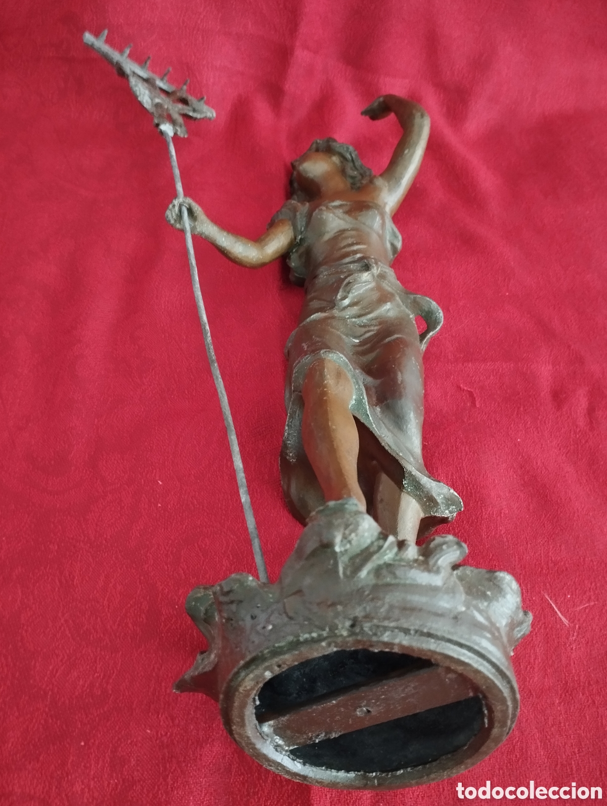 Arte: Antigua Figura Calamina. - Foto 8