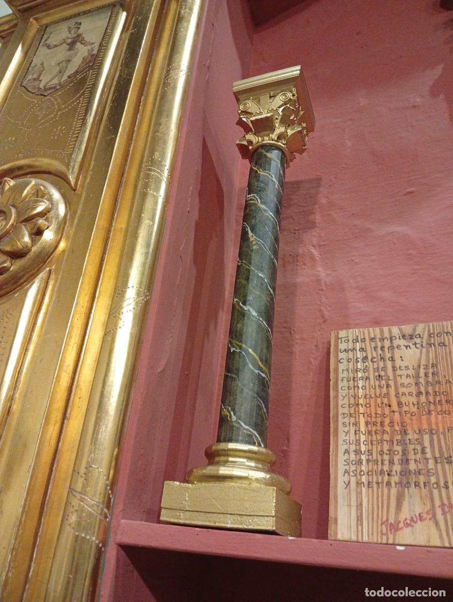 Arte: Peque&ntilde;a columna corintia - Foto 4