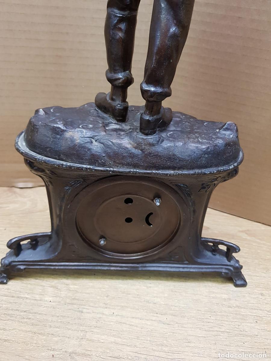 Arte: ESTATUA DE UN MINERO-CON RELOJ - Foto 8