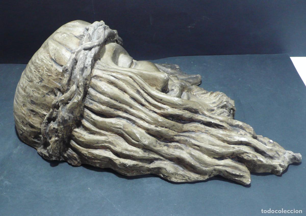 Arte: CABEZA DE CRISTO EN ESCAYOLA - Foto 3