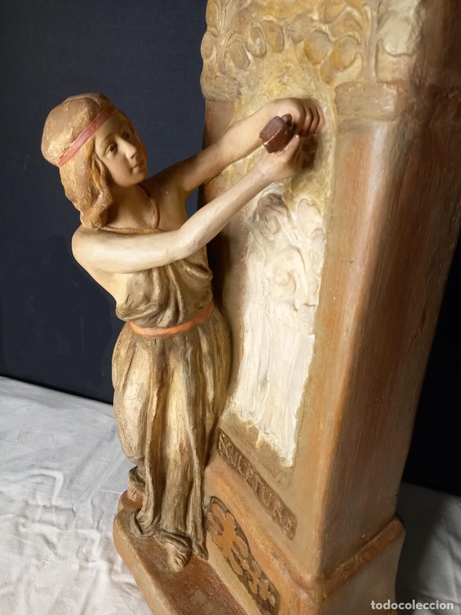 Arte: ESCULTURA MODERNISTA - Foto 3