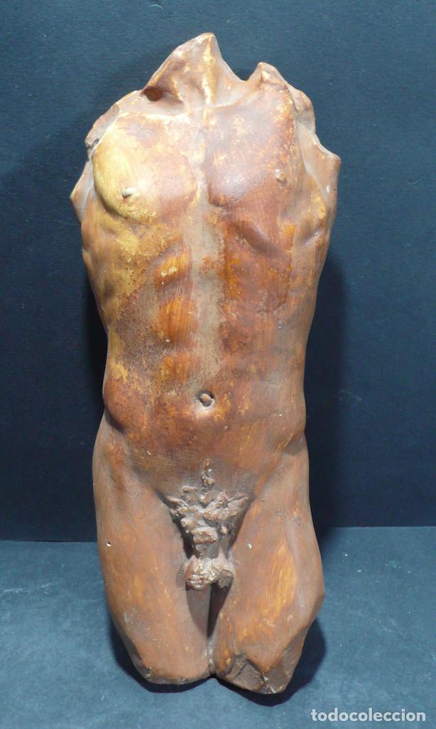Arte: TORSO MASCULINO DE YESO - Foto 1