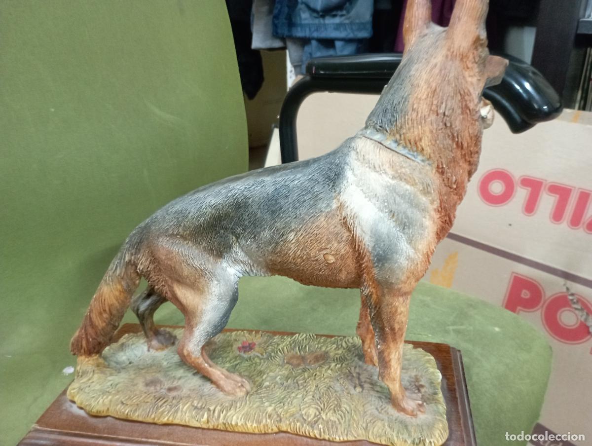 Arte: PERRO PASTOR ALEMAN -RESINA - Foto 2