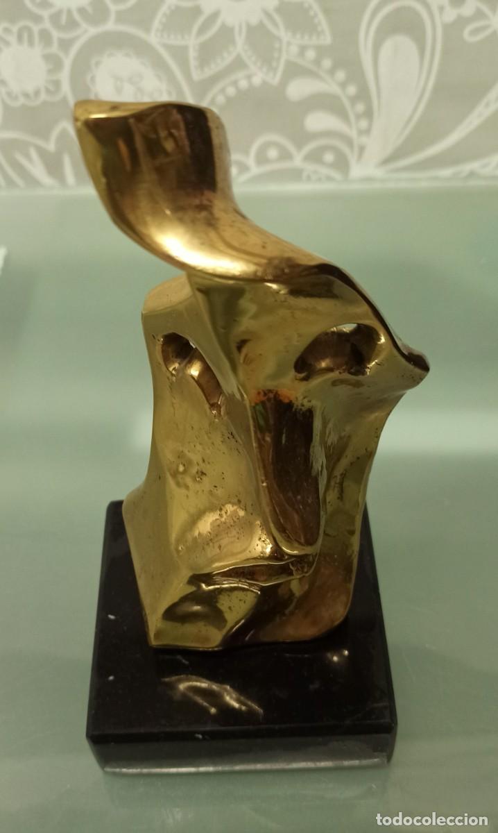 Arte: Escultura bronce Cara - Foto 3