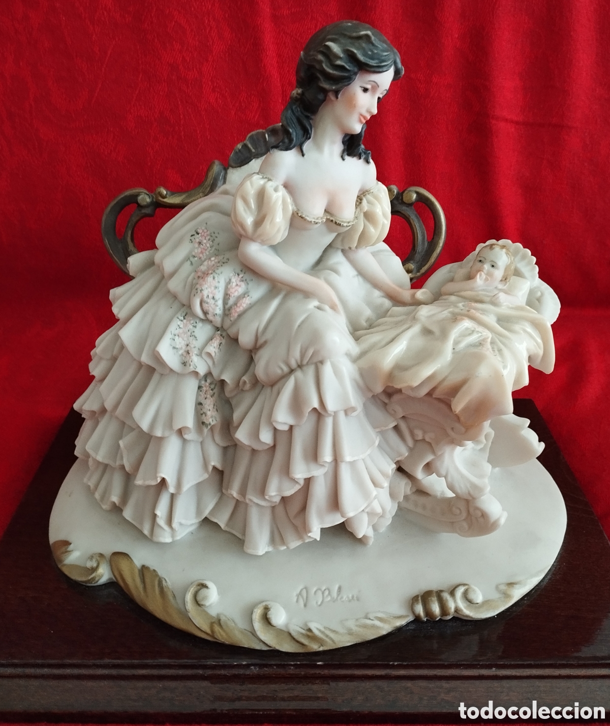 Arte: Antigua Figura Capodimonte. - Foto 2