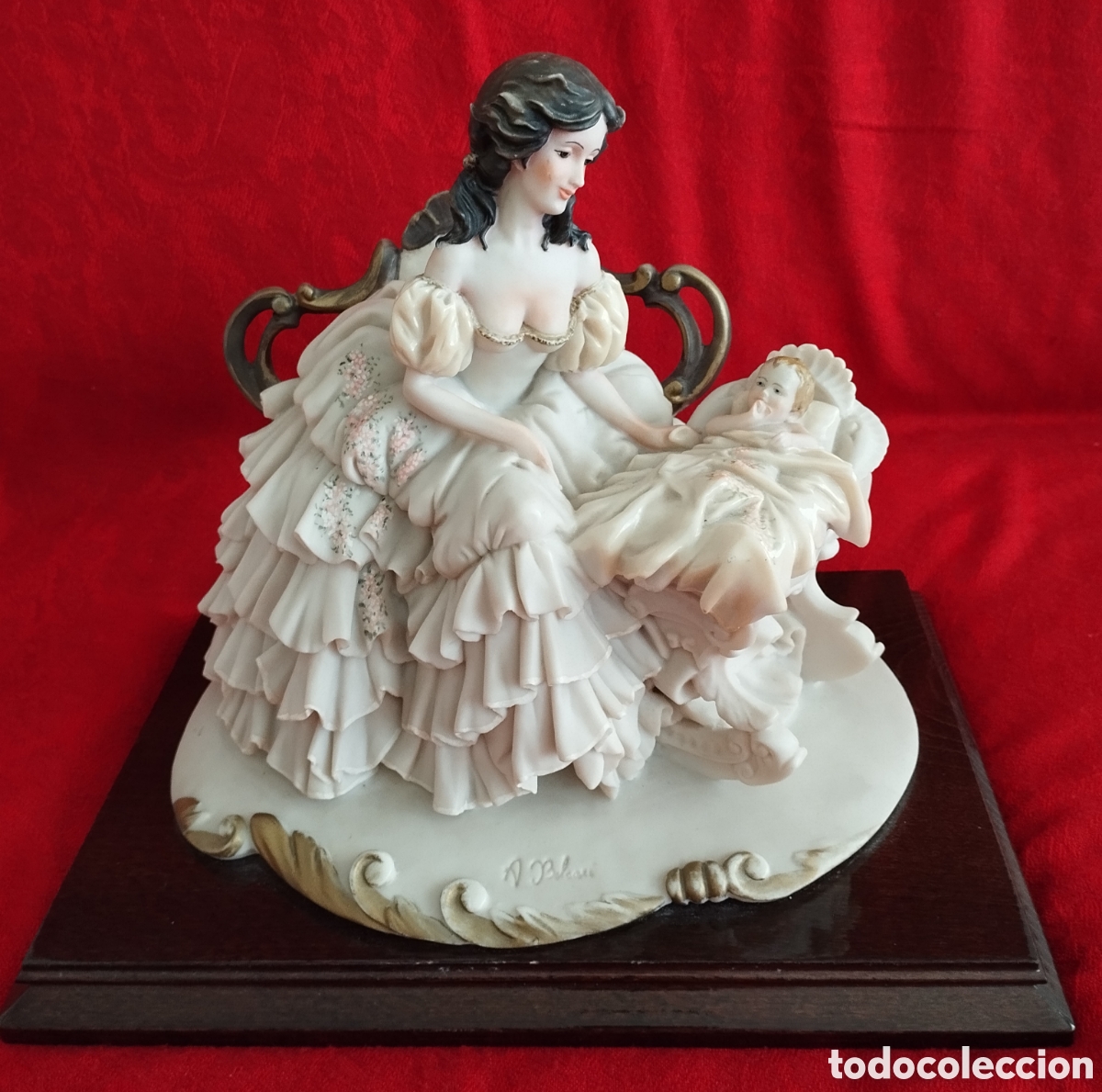 Arte: Antigua Figura Capodimonte. - Foto 3