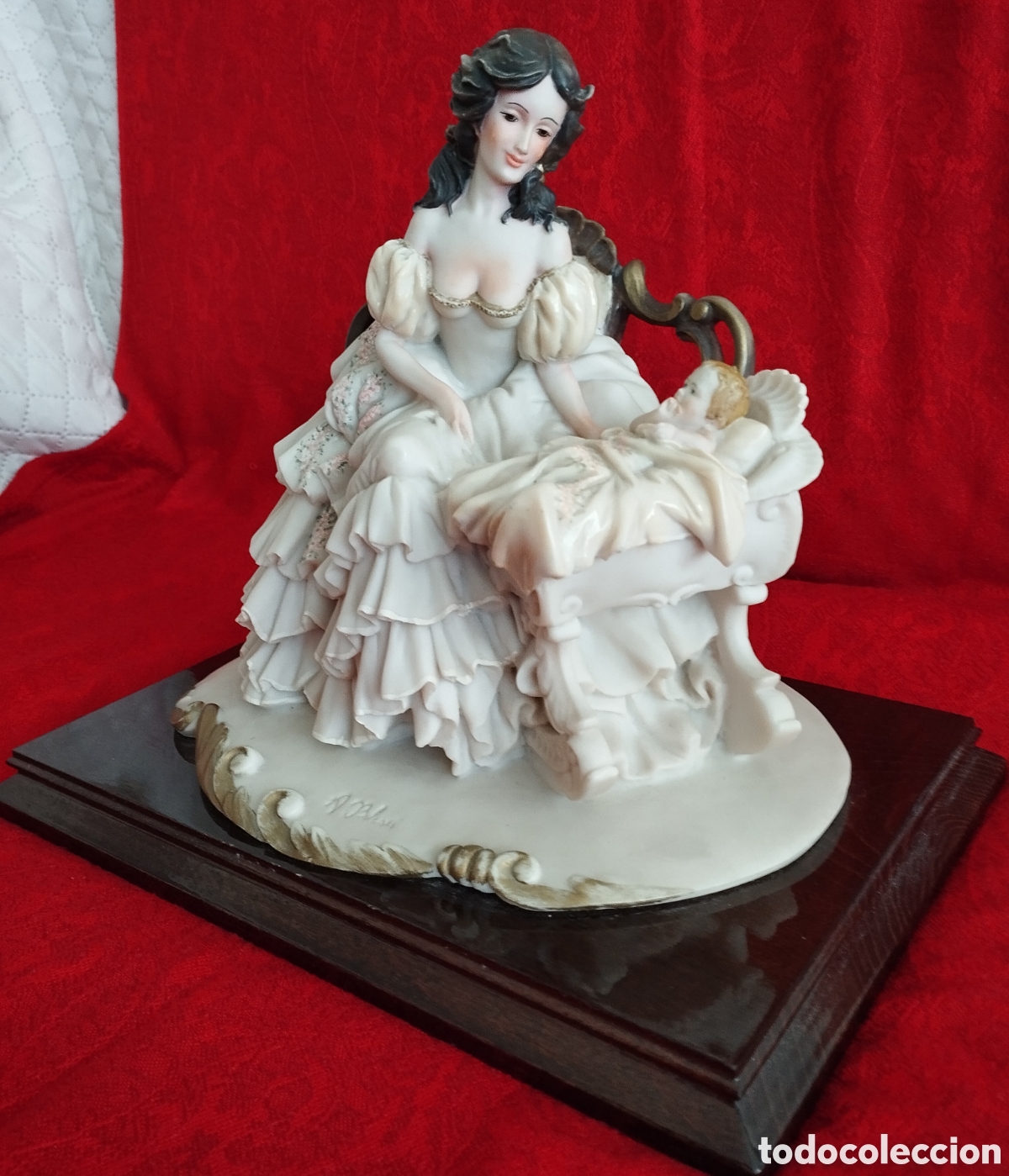 Arte: Antigua Figura Capodimonte. - Foto 5