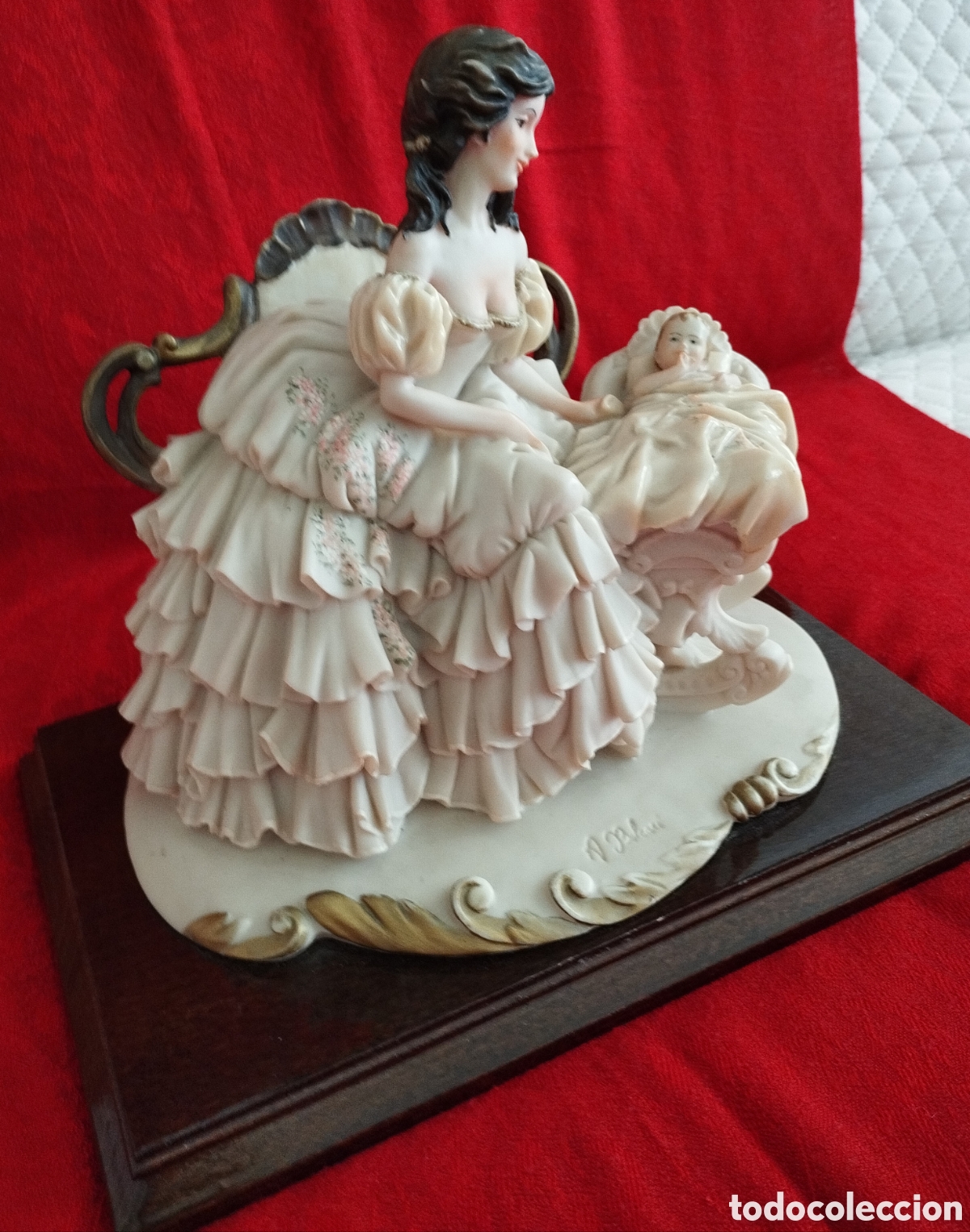 Arte: Antigua Figura Capodimonte. - Foto 6
