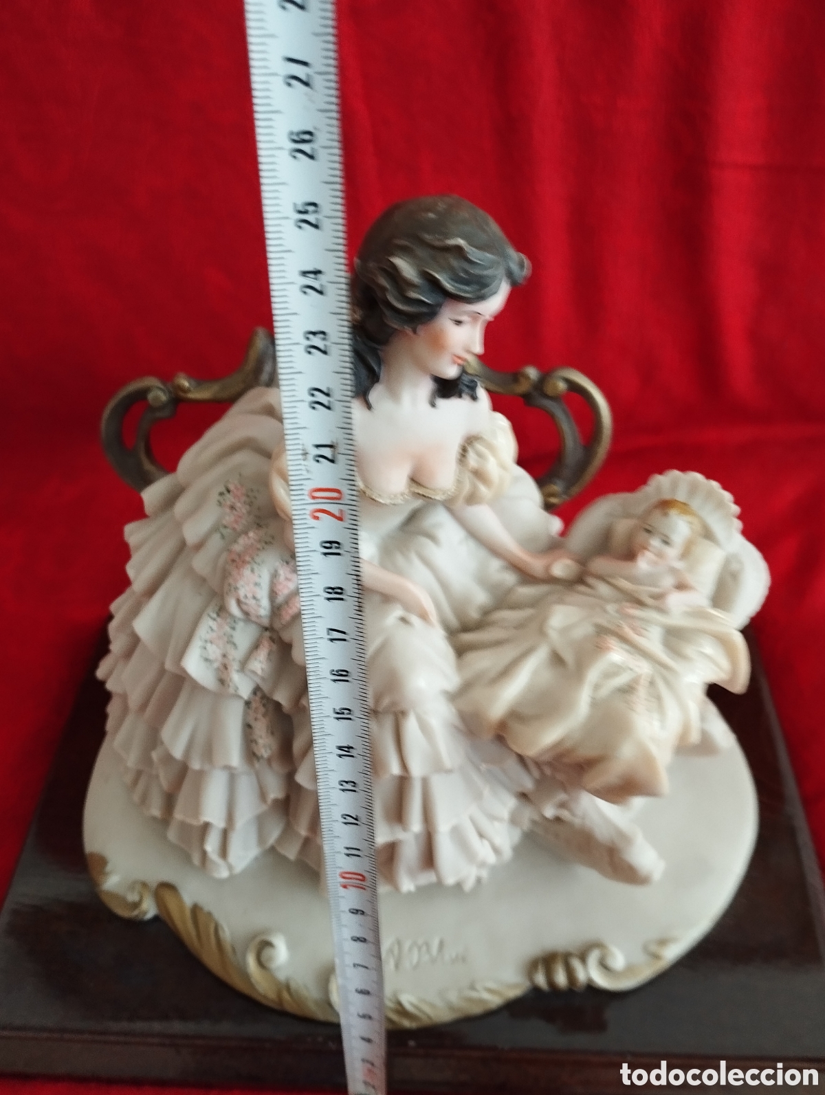 Arte: Antigua Figura Capodimonte. - Foto 8