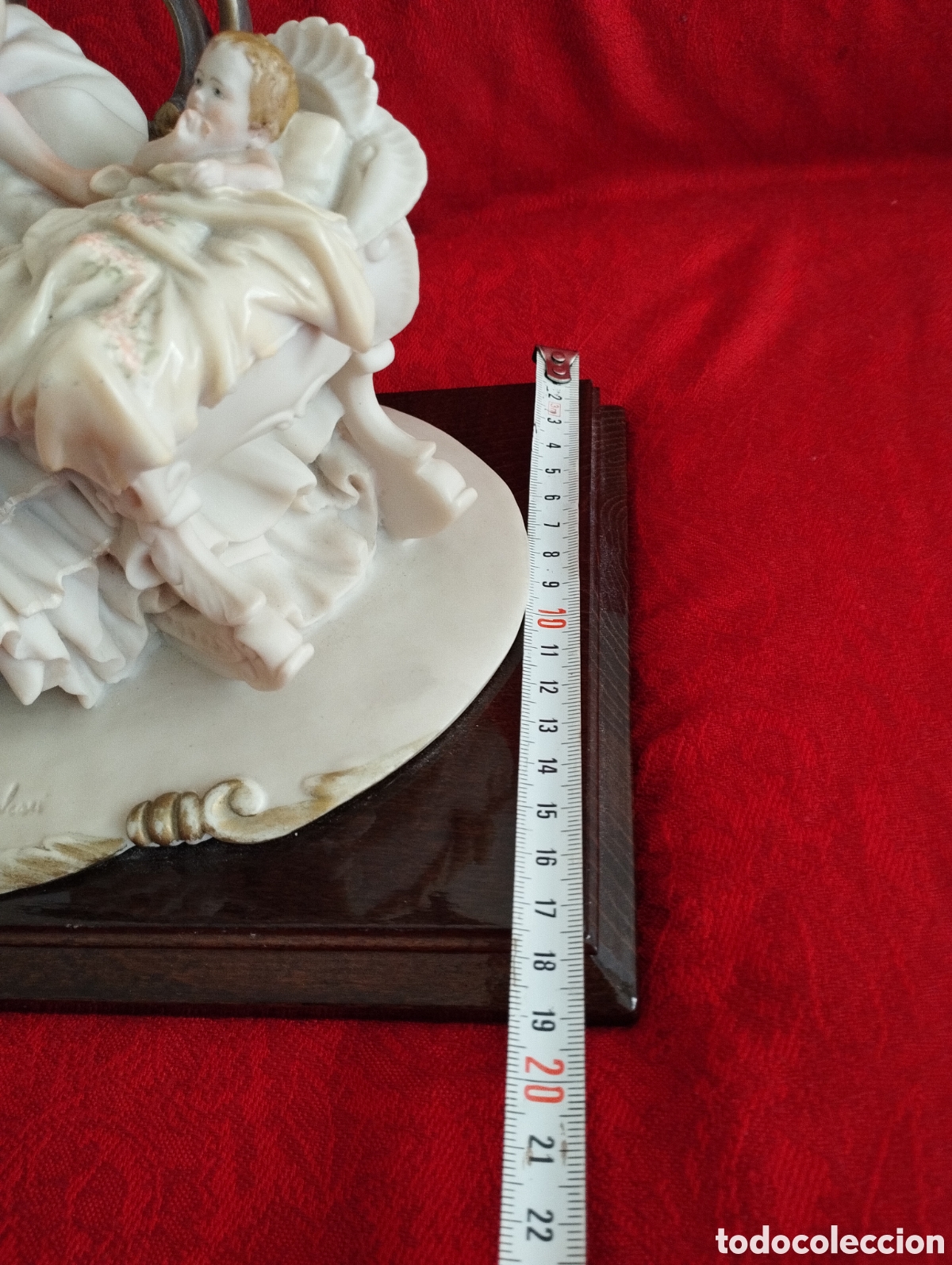 Arte: Antigua Figura Capodimonte. - Foto 10