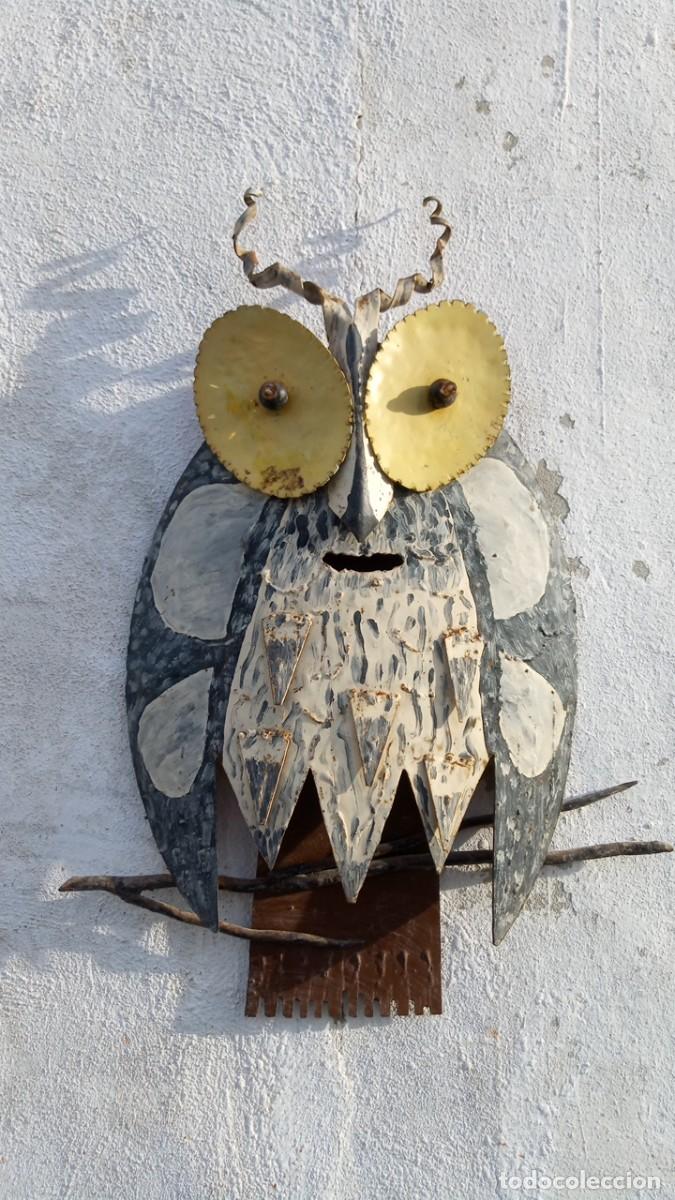 Arte: Escultura de hierro. B&uacute;ho - Foto 1