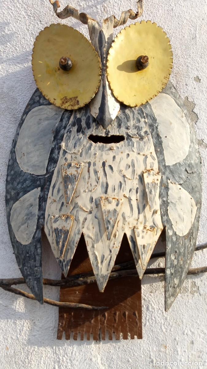 Arte: Escultura de hierro. B&uacute;ho - Foto 2