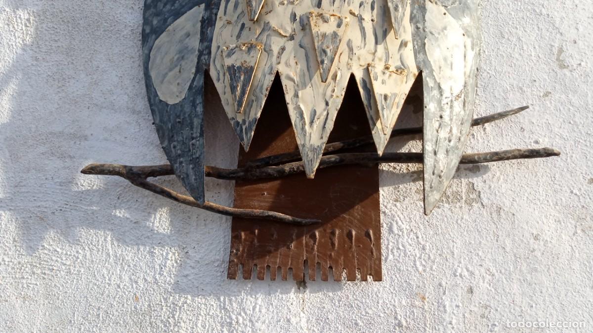 Arte: Escultura de hierro. B&uacute;ho - Foto 3