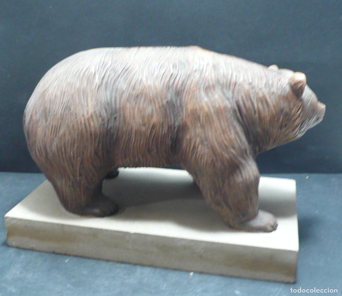 Arte: escultura de oso en yeso - Foto 2
