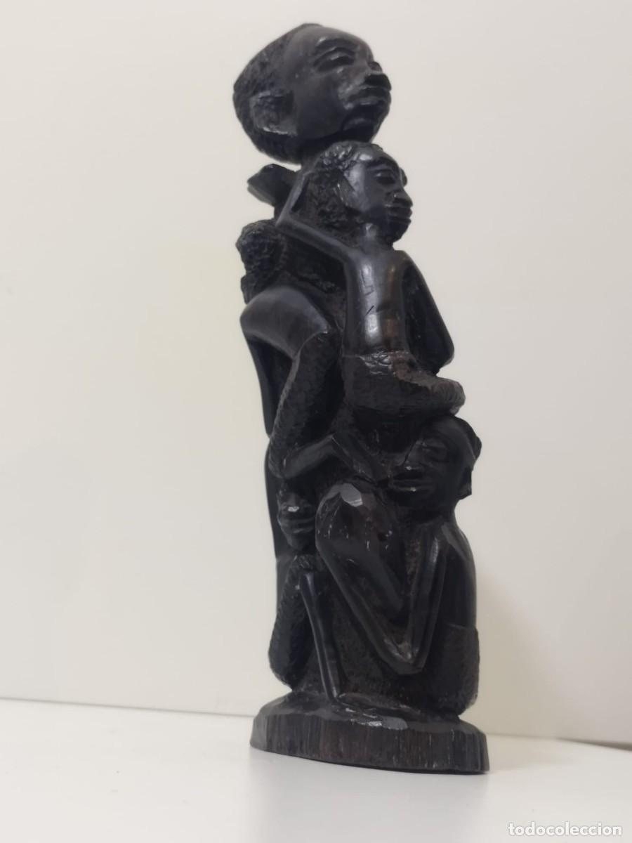 Arte: Escultura de &eacute;bano Africana - Foto 1
