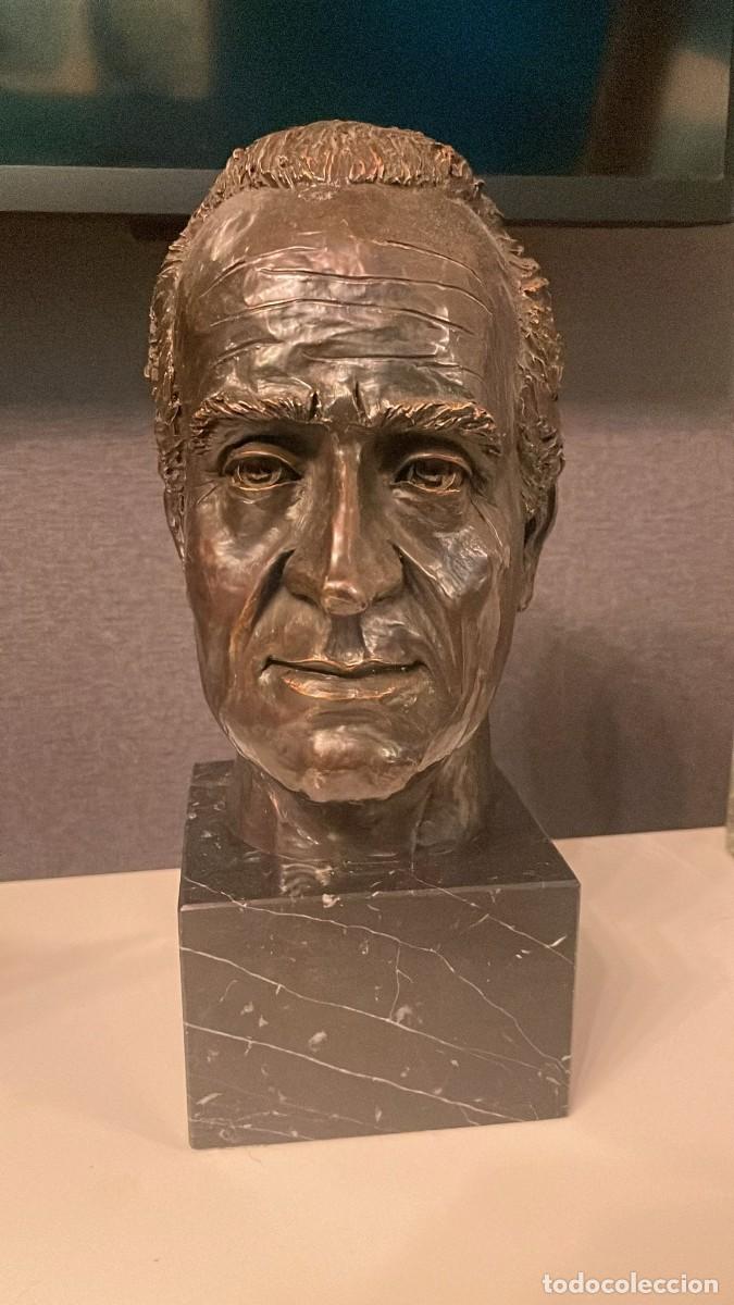 Arte: Busto de Don Juan Carlos I en Bronce - Foto 1