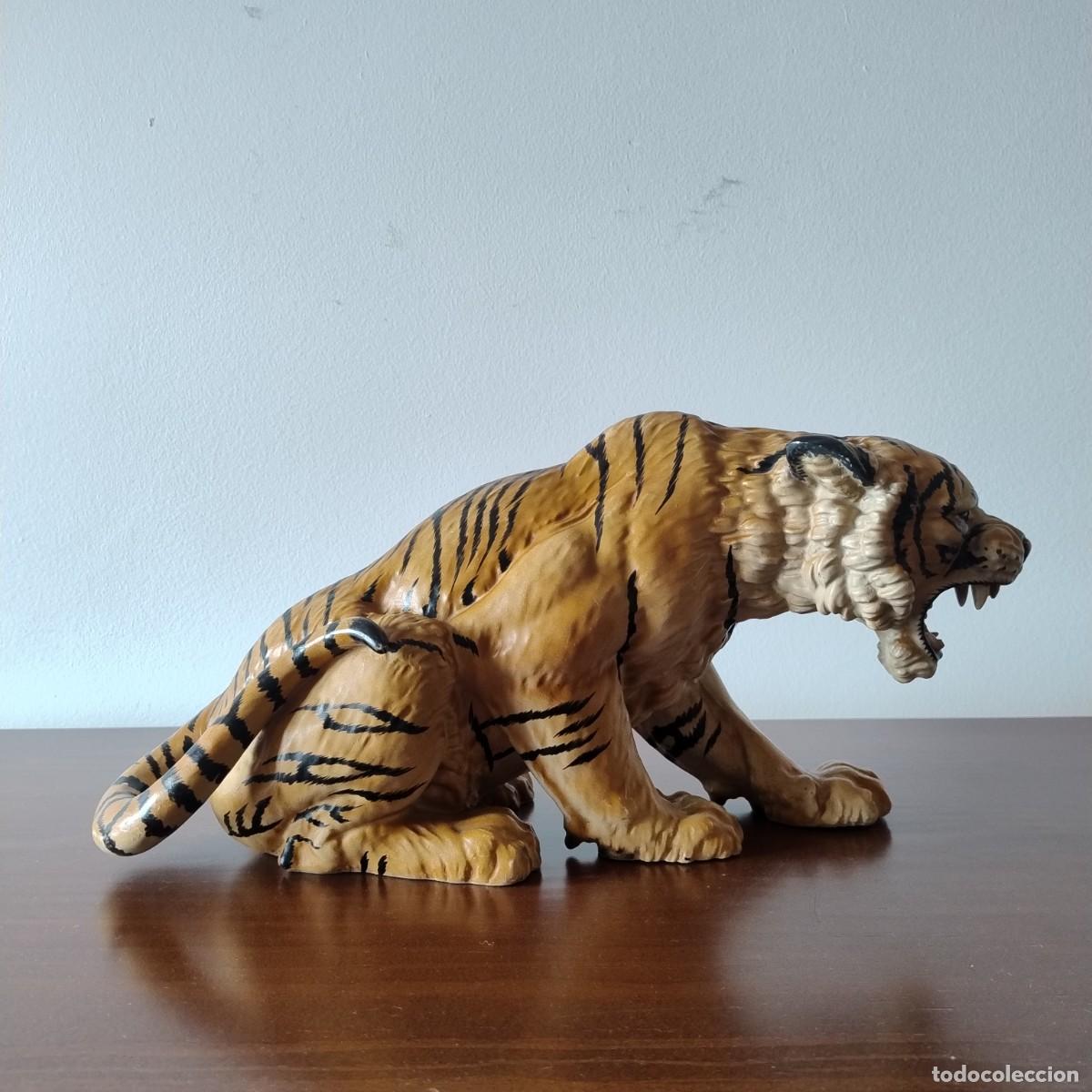 Arte: TIGRE DE BENGALA - ESTUCO - Foto 1